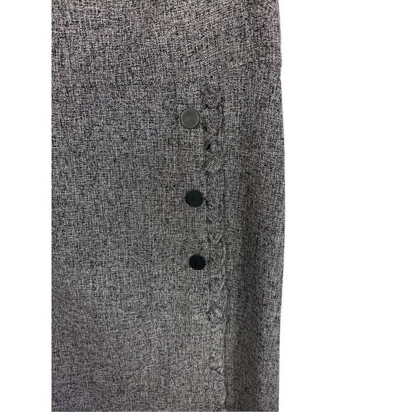 NWT LOFT Tweed Black and White Dress- size 14 - Picture 4 of 6